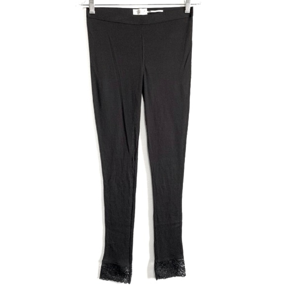 Urban Outfitters “Out From Under” Ribbed Lace Ankle Legging Thermals